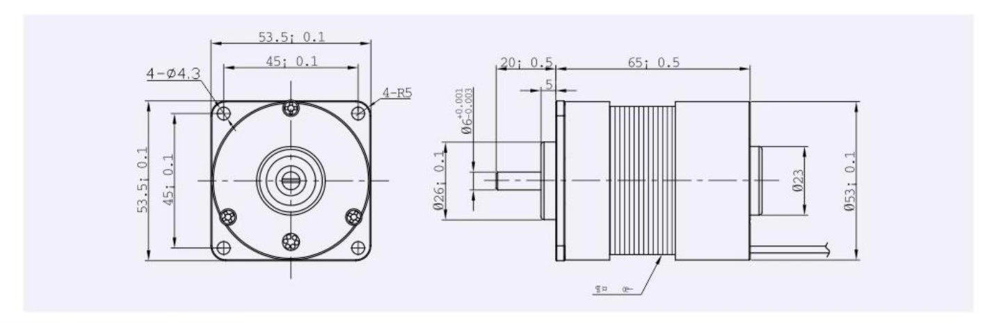 5265 motor outline